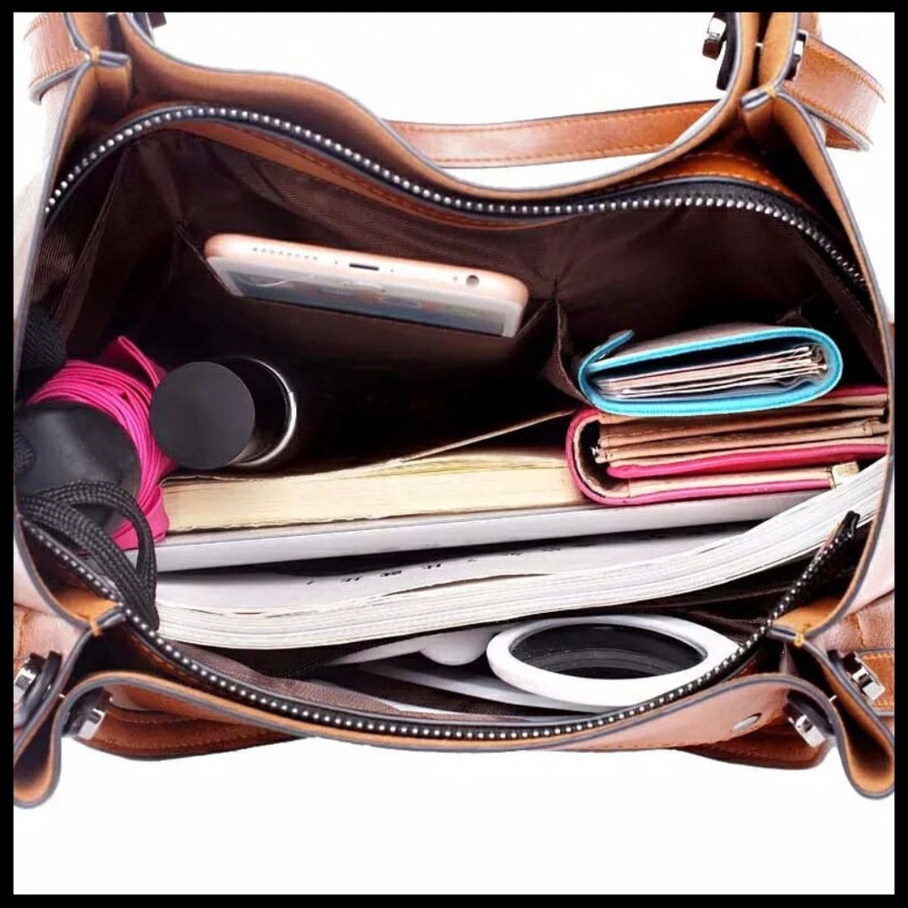 NEW CLARA Tote Crossbody Shoulder Bag - Picture 7 of 8